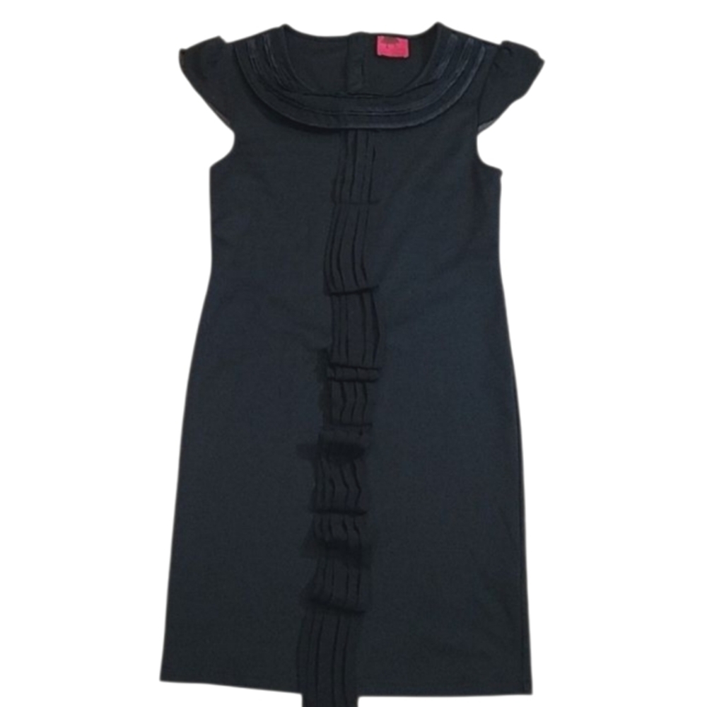 Juliette Longuet black cocktail dress 4